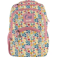 Plecaki szkolne i tornistry - Dohe - Plecak szkolny ergonomiczny - Duża pojemność (20L), 6 kieszeni, komora na laptopa/tablet, paski do wózka - C'est La Vie - miniaturka - grafika 1