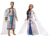 Lalki dla dziewczynek - Disney Wish Życzenie 2-pak Zestaw Lalka Król Magnifico i Królowa Amaya - miniaturka - grafika 1