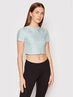 Koszulki sportowe damskie - Puma T-Shirt Snow Tiger 533475 Niebieski Regular Fit - miniaturka - grafika 1