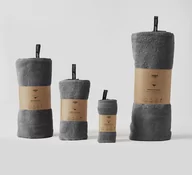 Ręczniki - Ręcznik bawełniany Ciemny Szary 50x100 HOP Design - miniaturka - grafika 1