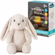 Zabawki interaktywne dla dzieci - Cloud b® Love Light Buddies Billy Bunny™ -  Szumiący Królik z czujnikiem ruchu i pozytywką - miniaturka - grafika 1