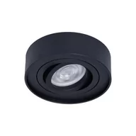 Oprawy, klosze i abażury - Milagro Oprawa Podtynkowa Nusa Round Black ML0022 - miniaturka - grafika 1