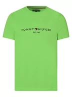 Koszulki męskie - Tommy Hilfiger - T-shirt męski, zielony - miniaturka - grafika 1