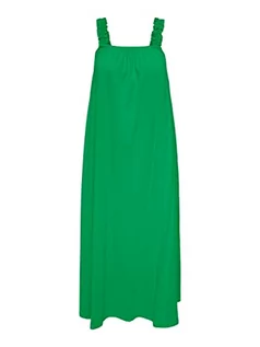 Sukienki - ONLY Women's ONLMAY S/L Mix Dress JRS letnia sukienka, zielona Kelly Green, M, zielony (Kelly Green), M - grafika 1