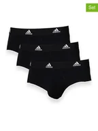Majtki męskie - adidas Slipy (3 pary) w kolorze czarnym - miniaturka - grafika 1