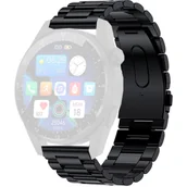 Akcesoria do zegarków - Bransoleta RUBICON BLACK 22 mm do RNCE78 - miniaturka - grafika 1