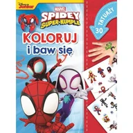 Baśnie, bajki, legendy - Marvel Spidey i Super-kumple. Koloruj i baw się. 30 tatuaży - miniaturka - grafika 1