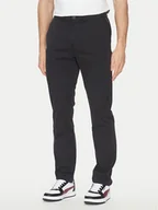 Spodnie męskie - Napapijri Chinosy M-Puyo NP0A4H98 Czarny Slim Fit - miniaturka - grafika 1