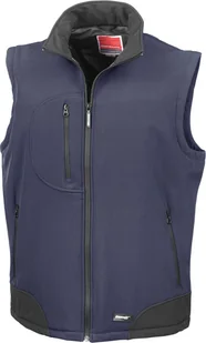 Result Bluza męska 3-warstwowa Softshell R123X Wielokolorowy granatowy/czarny S - Bluzy męskie - miniaturka - grafika 1