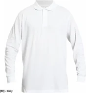 Odzież robocza - CERVA SANGU - koszulka polo dł.rękaw - biały XL - miniaturka - grafika 1