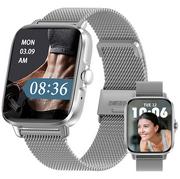 Smartwatch - Artnico DT102 stalowy Srebrny - miniaturka - grafika 1
