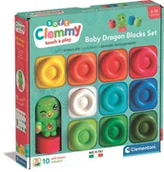 Klocki - Zestaw miękkich klocków Clemmy Smok 17980 - zabawka - miniaturka - grafika 1