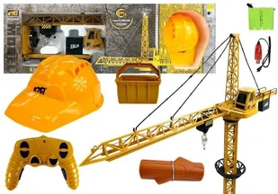 Import Dźwig Budowlany Żuraw - Zabawki zdalnie sterowane - miniaturka - grafika 11
