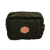 Kosmetyczki, organizery i kuferki - FILIBABBA Filibabba Kosmetyczka mała Dark Green - miniaturka - grafika 1