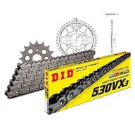 Części motocyklowe - Zestaw łańcuchów DID stal 530VX3 / 102 bez końca do Kawasaki Z B 650 ccm rok prod. 1977-1980 - miniaturka - grafika 1