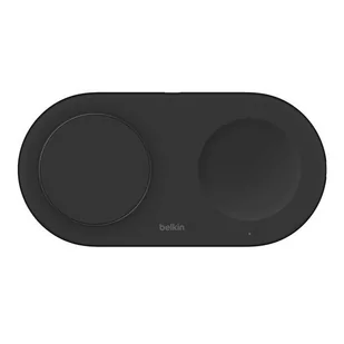 Ładowarka podwójna BoostCharge Pro Qi2 15W czarna - Ładowarki do telefonów - miniaturka - grafika 1
