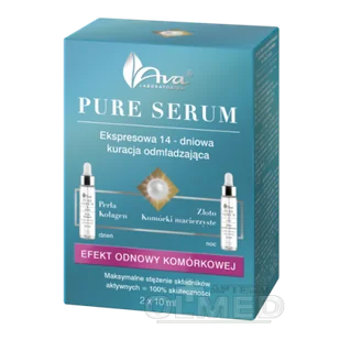 Ava Labolatorium Laboratorium Pure Serum Kuracja odmładzająca Efekt odnowy komórkowej 4501 - Serum do twarzy - miniaturka - grafika 1