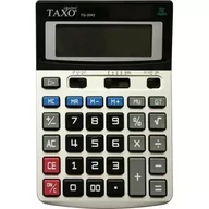 Kalkulatory - Kalkulator Taxo 12- pozycyjny TG-3342 srebrny - Titanum - miniaturka - grafika 1