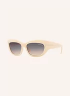 Okulary przeciwsłoneczne - Tom Ford Okulary Przeciwsłoneczne tr001702 Brianna weiss - miniaturka - grafika 1