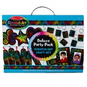 Zabawki kreatywne - Melissa&Doug Zdrapki Holograficzne Part Pack - - miniaturka - grafika 1