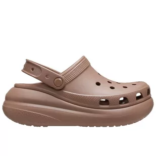 Klapki Crocs Classic Crush Clog 207521-2Q9 - brązowe - Klapki i japonki damskie - miniaturka - grafika 1