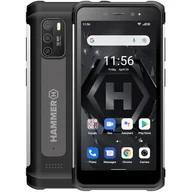 Telefony komórkowe - Hammer Iron 4 4GB/32GB Dual Sim Srebrny - miniaturka - grafika 1