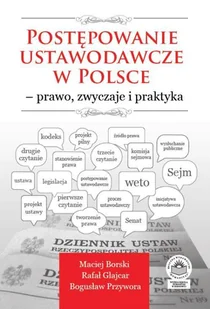 Postępowanie ustawodawcze w Polsce prawo zwyczaje i praktyka Maciej Borski Rafał Glajcar Bogusław Przywora PDF) - E-booki - podręczniki - miniaturka - grafika 1