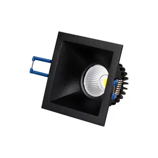 OXYLED Lampa wpuszczana PERO SQ SLIM 6W 36 3000K czarna 459833 - Oprawy, klosze i abażury - miniaturka - grafika 1