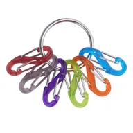 Akcesoria turystyczne - Nite Ize - Organizer do kluczy KeyRing S-Biner® - KRG2-11-R3 - miniaturka - grafika 1