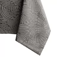 Obrusy i serwetki - Obrus Gaia Brązowy Tłoczony Roślinny 140x200 owal AmeliaHome - TCLOTH/AH/GAIA/HMD/COCOA/O140X200 - miniaturka - grafika 1