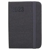 Kalendarze - Kalendarz 2023 Awangarda A7 grafitowy TDW ANTRA - miniaturka - grafika 1