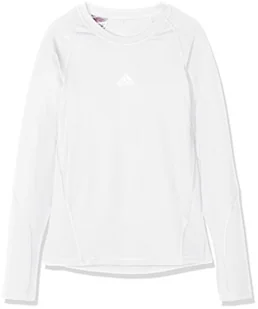 adidas adidas chłopięcy Ask Ls Tee Y Long Sleeved T-shirt biały biały 18-23 CW7325 - Koszulki dla chłopców - miniaturka - grafika 1
