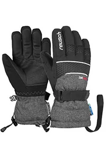 Rękawiczki - Reusch Connor R-TEX XT Junior rękawiczki, czarne/czarne melanż, 4,5 - grafika 1