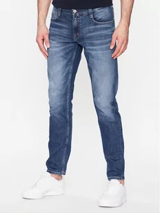 Mustang Jeansy Oregon 3116-5111 Niebieski Slim Fit - Spodnie męskie - miniaturka - grafika 1