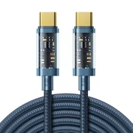 Kable USB - Joyroom kabel przewód USB Typ-C - USB Typ-C 100W 2m niebieski S-CC100A20 - miniaturka - grafika 1