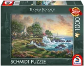 Puzzle - Schmidt, Puzzle PQ THOMAS KINKADE Nadmorski krajobraz, 1000 el. - miniaturka - grafika 1