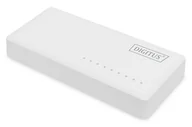 Pozostałe akcesoria sieciowe - Digitus Przełącznik sieciowy Gigabit, 8-portowy, niezarządzalny - miniaturka - grafika 1