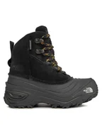 Buty dla dziewczynek - The North Face Śniegowce Y Chilkat V Lace WpNF0A7W5YKX71 Czarny - miniaturka - grafika 1