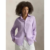 Koszule damskie - POLO RALPH LAUREN Lniana koszula Classic fit - miniaturka - grafika 1
