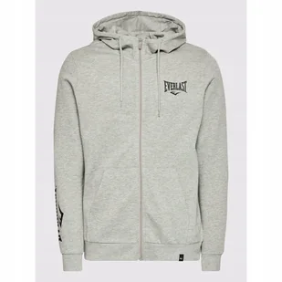 EVERLAST ROZPINANA BLUZA Z KAPTUREM SZARA - S - Bluzy męskie - miniaturka - grafika 1