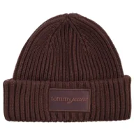 Czapki damskie - Czapka Tjw Script Beanie AW0AW17909 GS7 (TH1405-b) Tommy Hilfiger - miniaturka - grafika 1