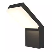 Lampy ogrodowe - Prosta lampa elewacyjna, ponadczasowy kinkiet O595WL-L12B3K z serii PASO - miniaturka - grafika 1