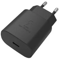 Ładowarki do telefonów - Winner Group Ładowarka sieciowa USB-C, PD, PPS, 25 W 11637 Czarna - miniaturka - grafika 1