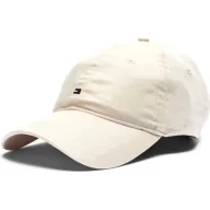 Czapki damskie - Tommy Hilfiger Lniana bejsbolówka - miniaturka - grafika 1