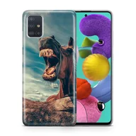 Etui i futerały do telefonów - Etui na telefon komórkowy Samsung Galaxy S8 Plus Etui Bumper Bumper TPU, Model: Samsung Galaxy S8 Plus, Wybierz wzór: Zabawny koń - miniaturka - grafika 1