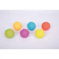 Zabawki sensoryczne - SENSORYCZNE PIŁKI 6 SZT - miniaturka - grafika 1
