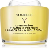 Kremy do twarzy - YONELLE LUMIFUSION VITAMIN C PREMIUM COLLAGEN DAY & NIGHT CREAM 55.0 ml - miniaturka - grafika 1
