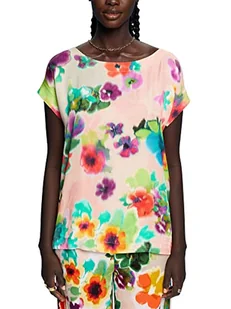 ESPRIT Collection T-shirt damski, koralowy, L - Koszulki i topy damskie - miniaturka - grafika 1