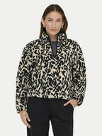 Bluzy damskie - ONLY Polar New Dallas 15311631 Czarny Regular Fit - miniaturka - grafika 1