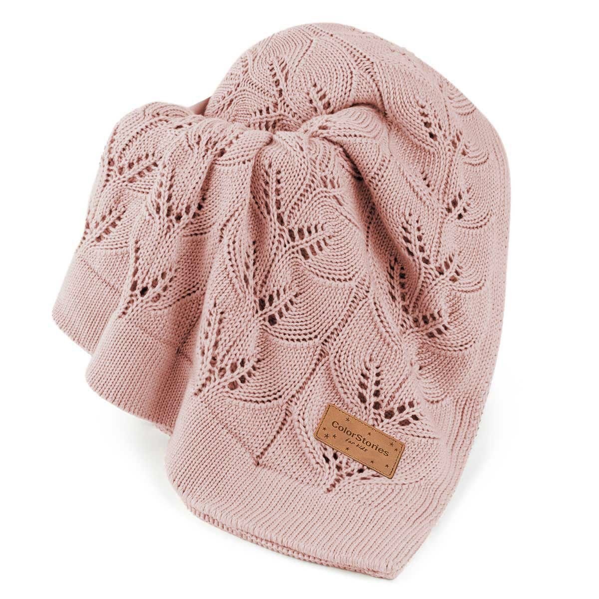 Colorstories Kocyk Bambusowy Ivi Zamglony Róż